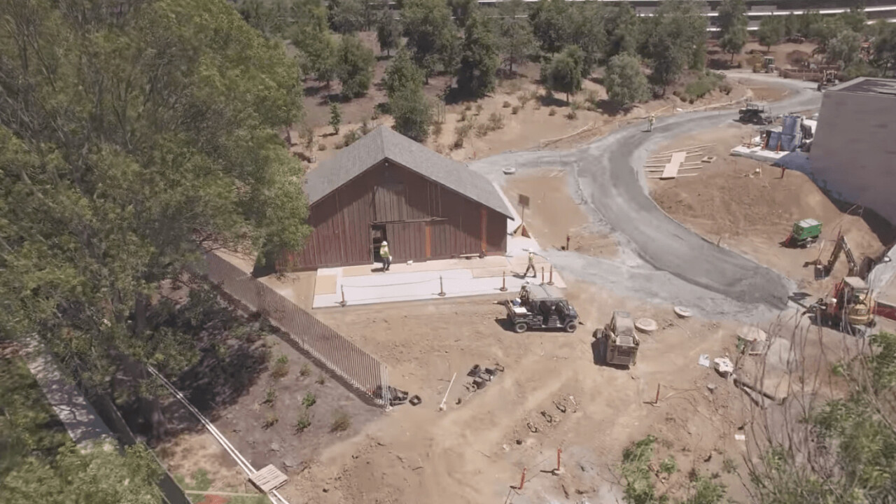 Apple’s building an old wooden barn at its ‘Spaceship’ campus — here’s why