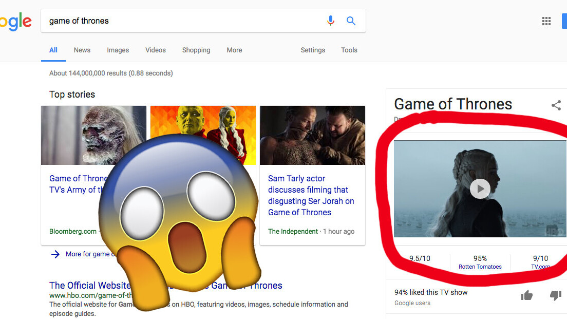 Google now blasts autoplay videos straight into your Search results