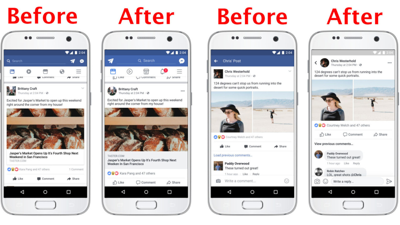 Facebook has a new look – come spot the differences