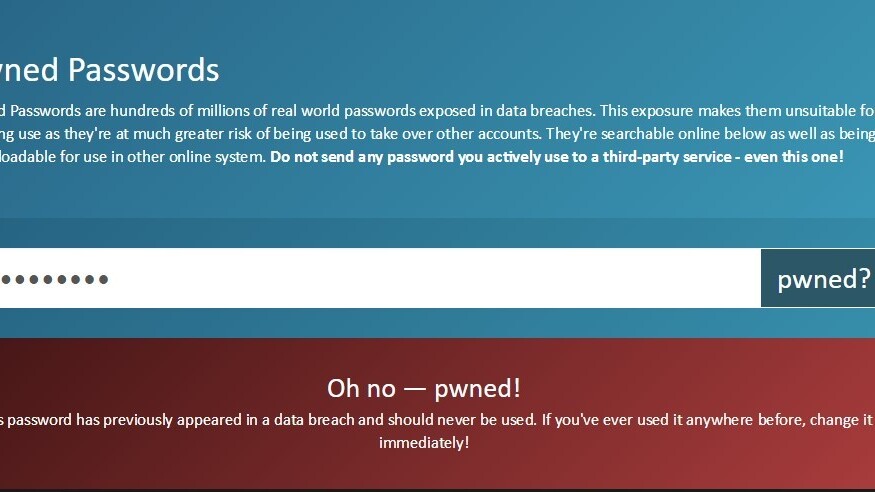 This site has a searchable database of over 306 million leaked password