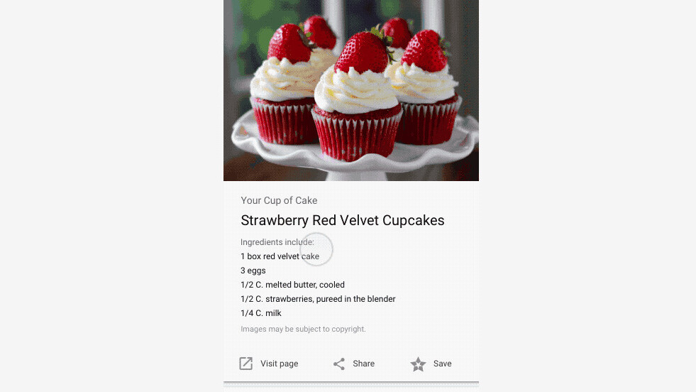 Google tweaks Image Search so you can easily browse through recipes