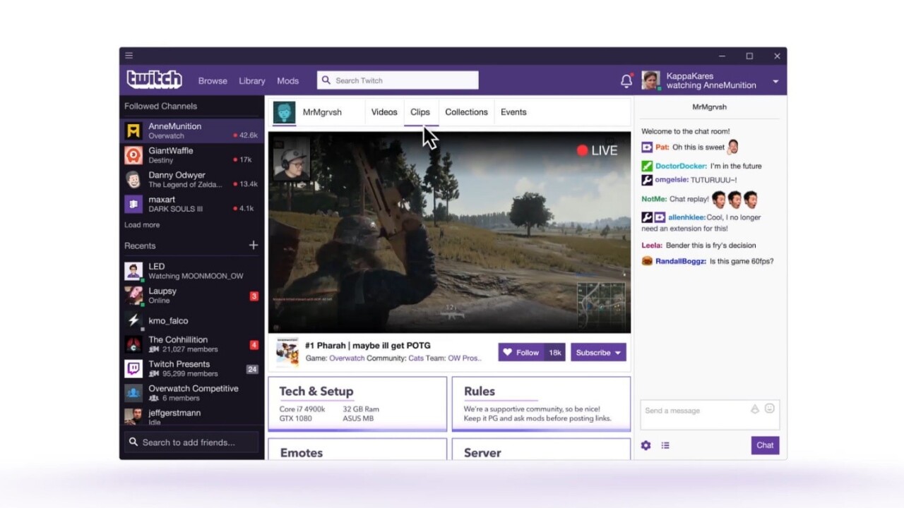 Twitch’s desktop app is here — and it’s got a few issues