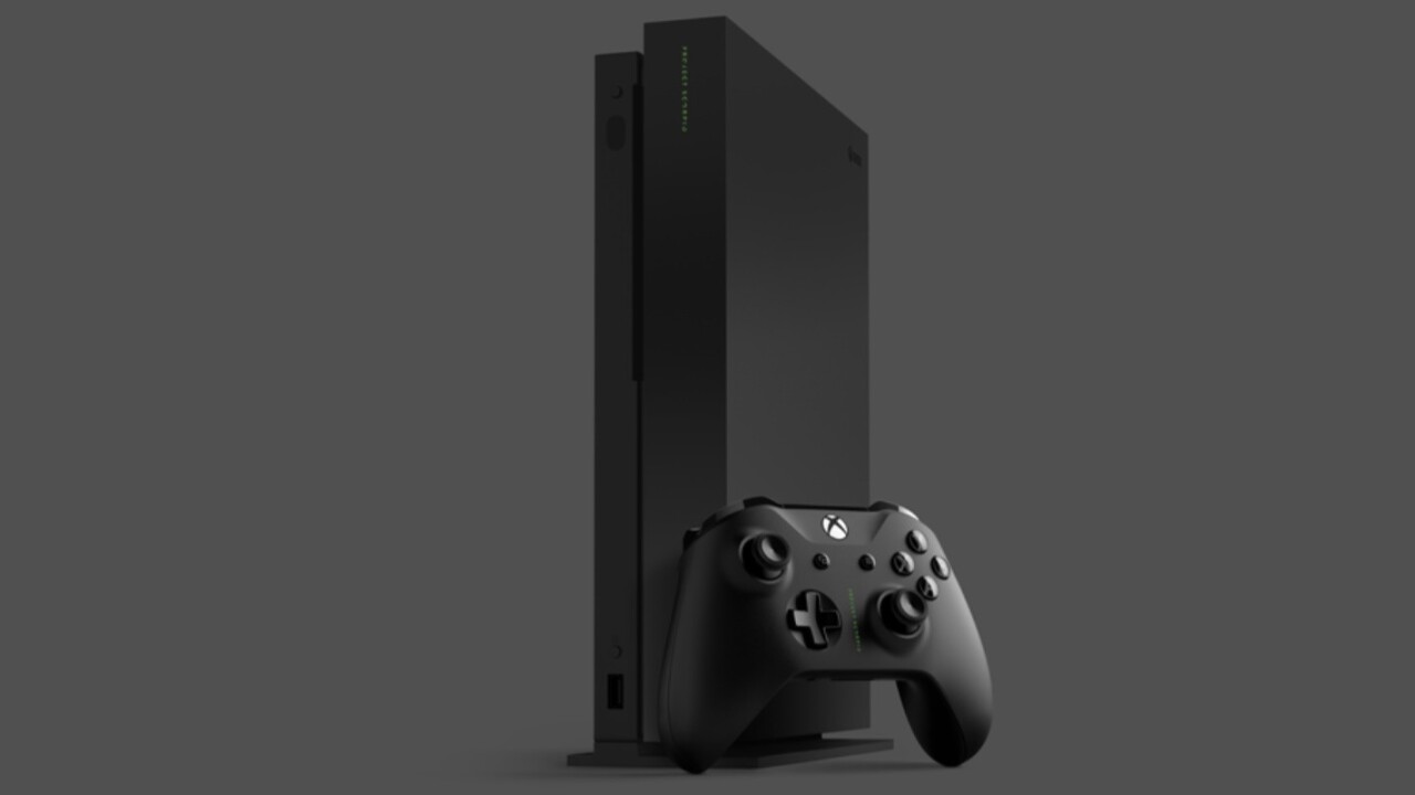 Microsoft opens Xbox One X pre-orders with limited ‘Project Scorpio Edition’