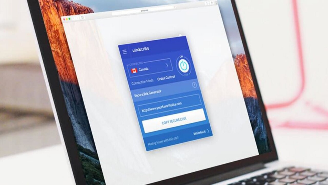 Lock up your system security with a lifetime of Windscribe VPN — for under $50