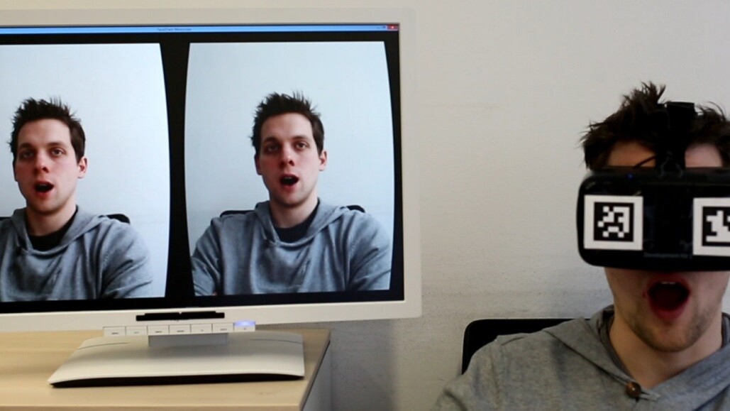 This video shows the eerie perfection of real-time facial expression copying