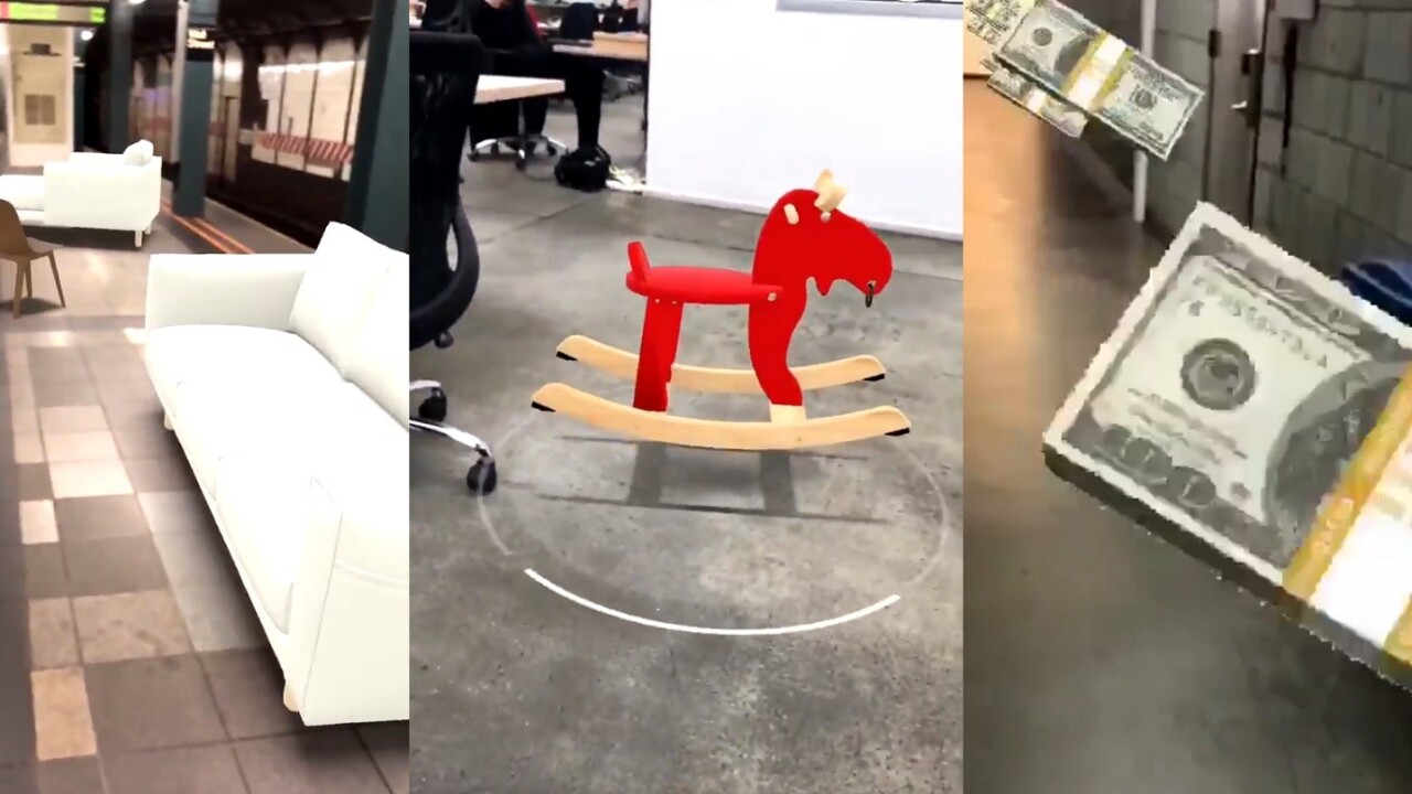 The weirdest things people are doing with Apple’s ARKit