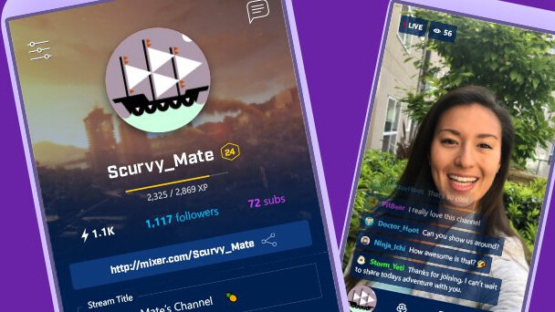Microsoft’s Mixer app for broadcasting mobile gameplay is out now