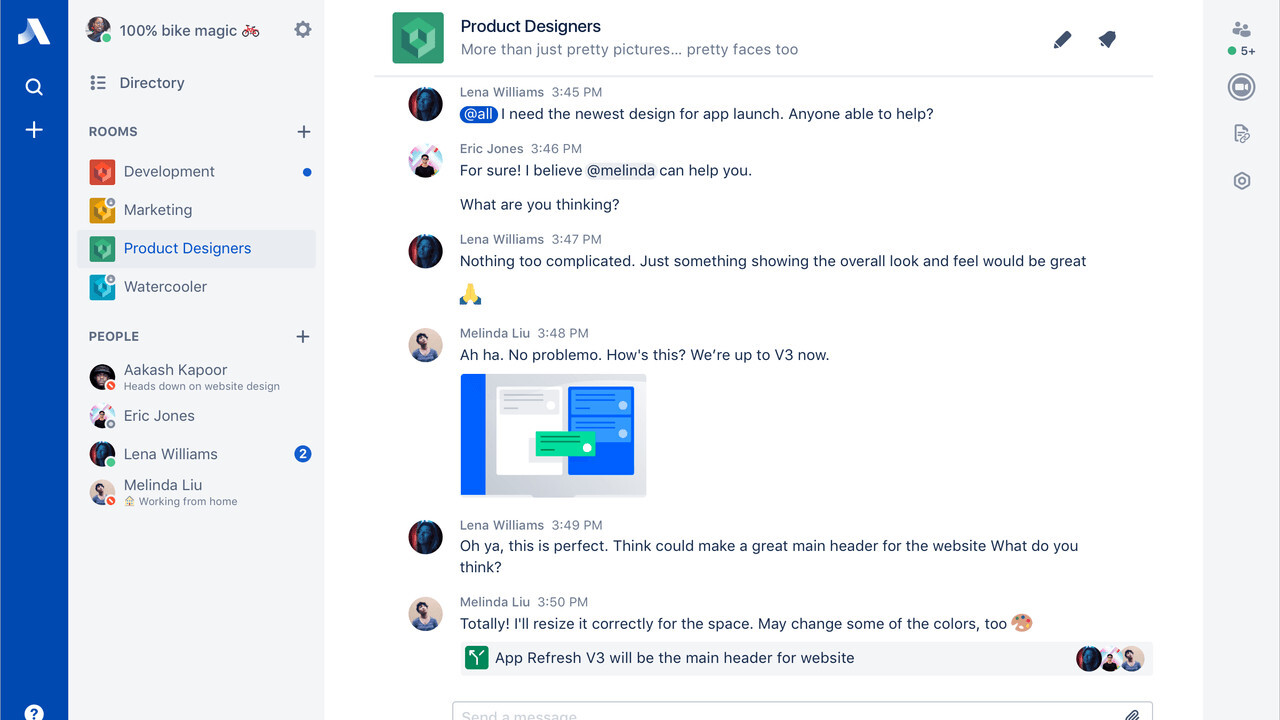 Atlassian launches its Slack-killer, Stride