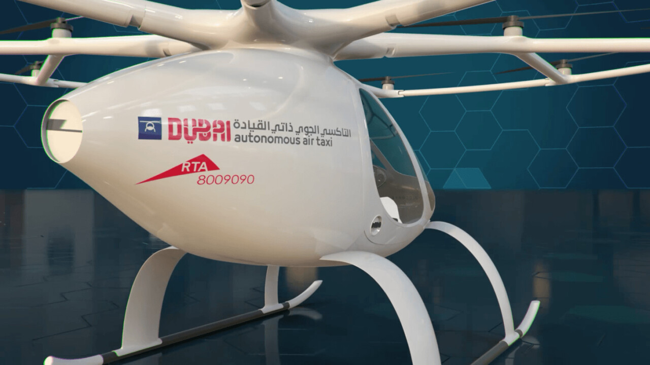 Autonomous flying taxis take to Dubai’s skies in field test