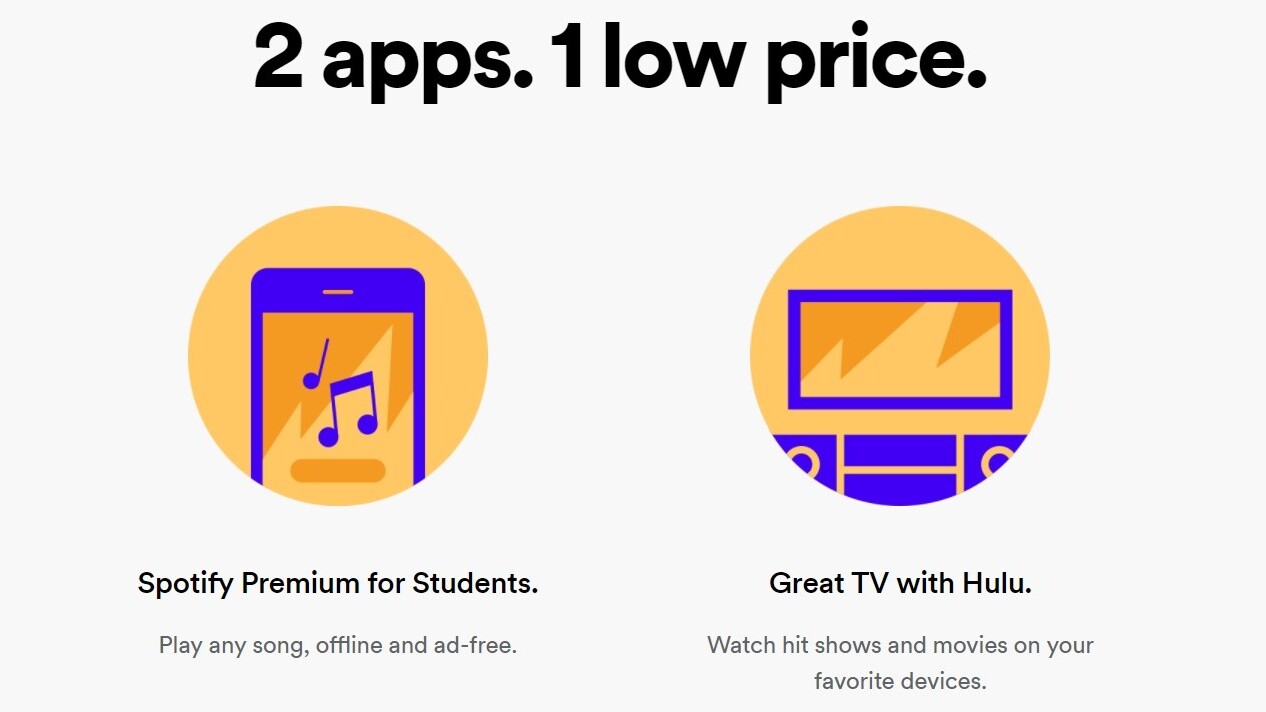 Spotify and Hulu are teaming up for a seriously good student plan