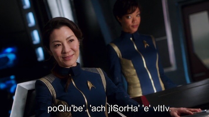 Star Trek Discovery has Klingon captions — for everyone but American viewers