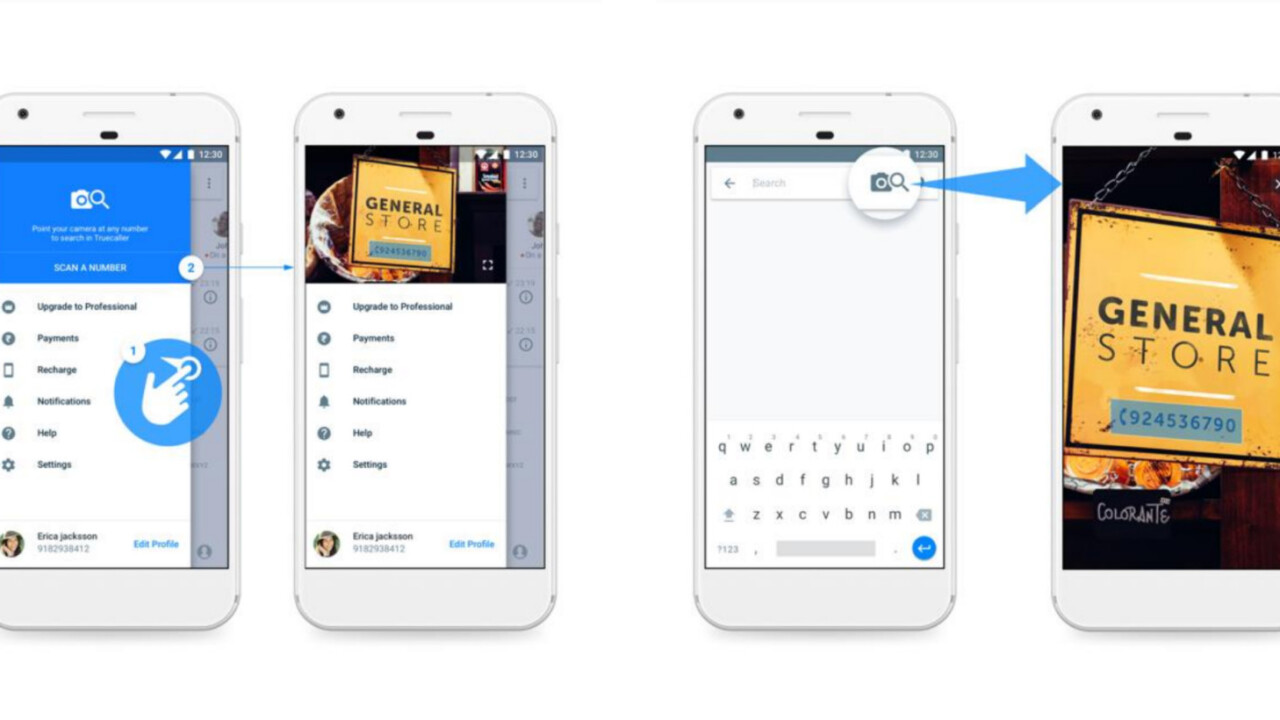 Truecaller will let you dial numbers and make payments with a quick scan