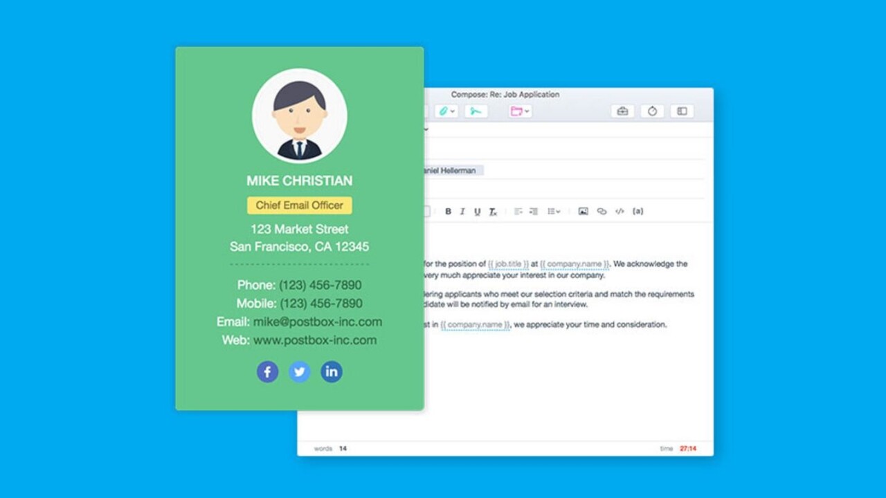 Clean up your email (and your life) with Postbox 5 for Mac or Windows, only $29.99