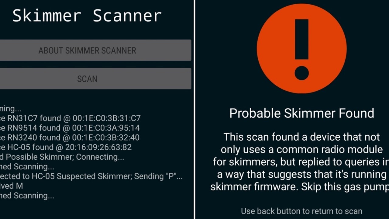 Someone finally made an app to detect credit card skimmers at the gas pump