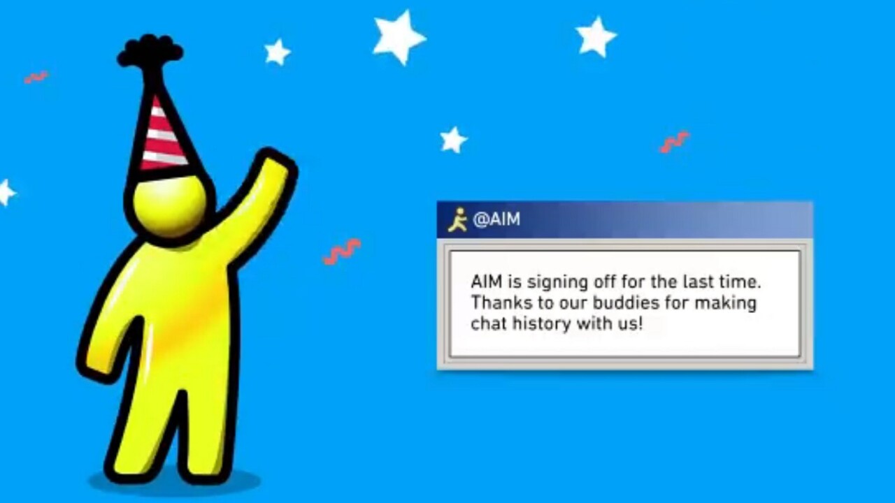 AOL Instant Messenger to shut down after 20 years