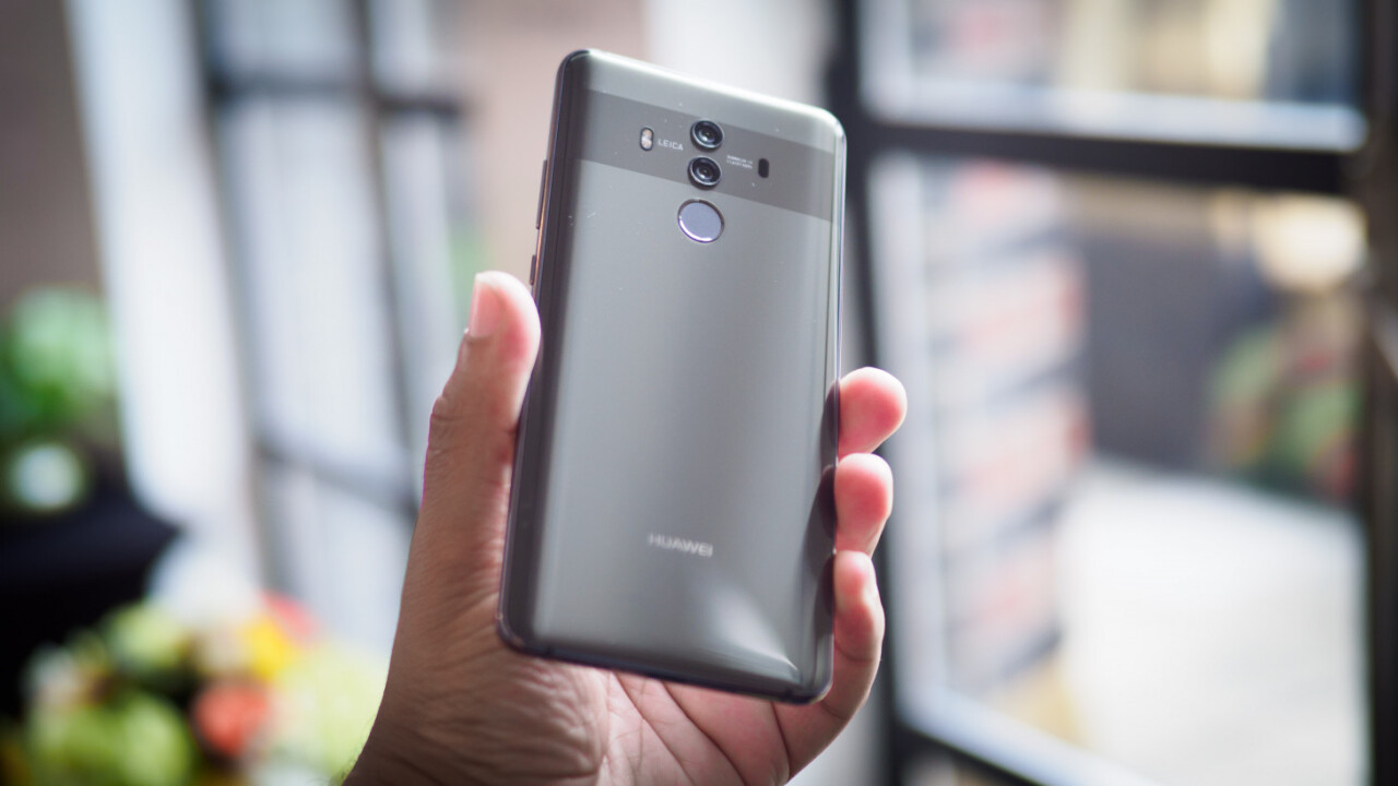 Huawei Mate 10 hands-on: Tiny bezels, AI smarts, and weird choices