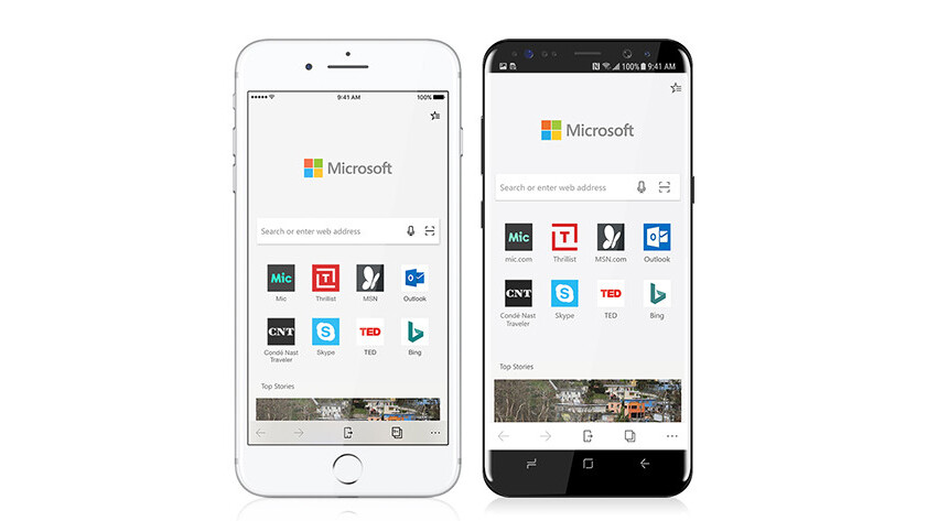 Microsoft Edge actually belongs on Android and iOS