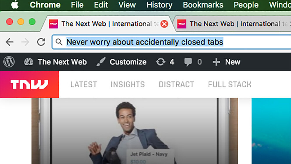 Chrome tip: Everybody should know about this shortcut to re-open tabs