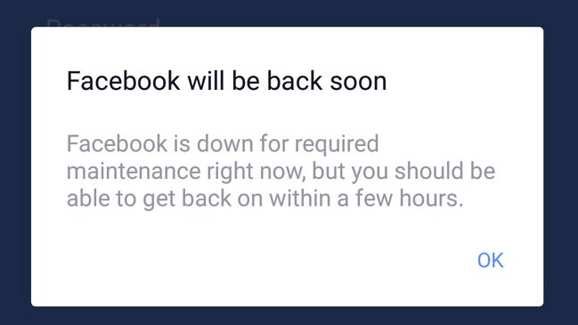 Alert! Facebook and Instagram are both down for many users [Update]
