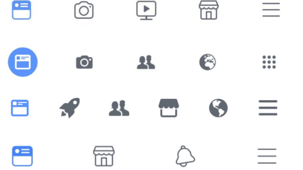 A designer has collected at least 66 (!!!) active versions of Facebook app’s navbar