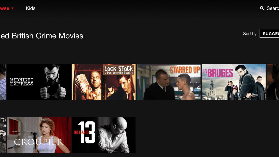 Netflix has thousands of hidden categories. Someone listed them all