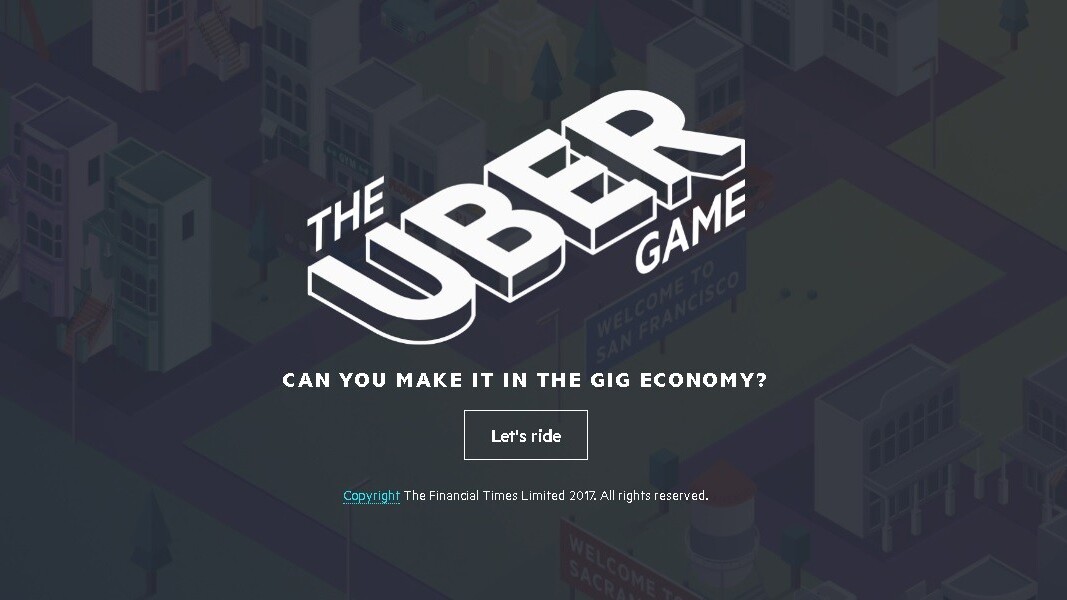 ‘The Uber Game’ offers a peek at the depressing reality of driving for Uber