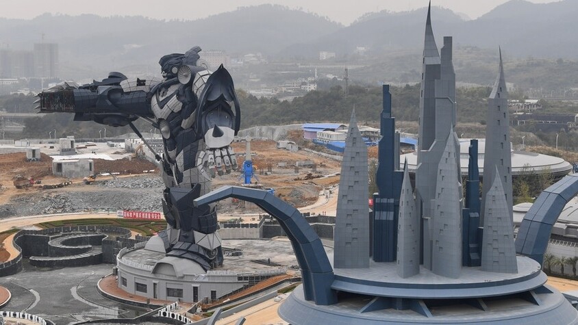 China is opening a massive VR theme park next month