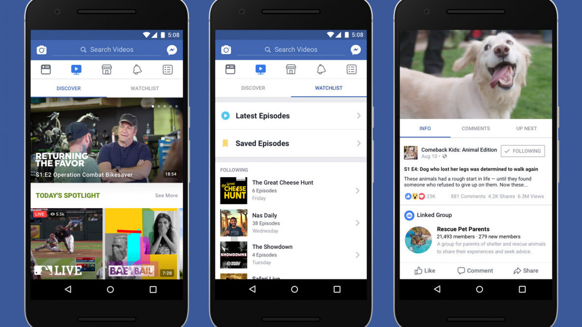 Report: Facebook is bringing its Watch streaming video service to India next year