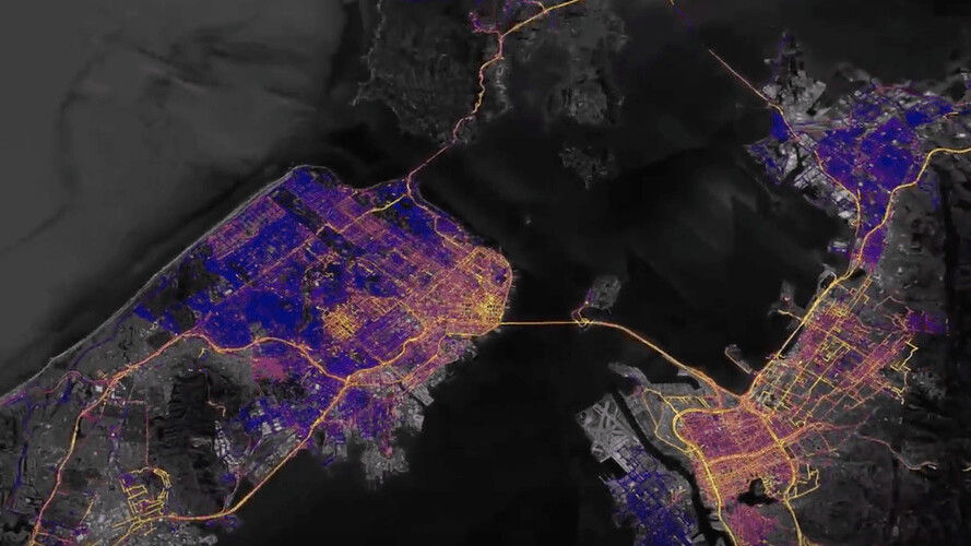 Google is mapping out air pollution levels on Google Earth