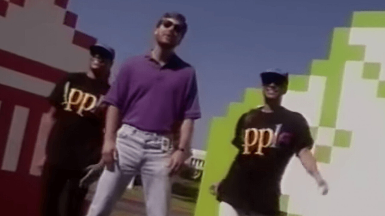 Apple made a bunch of parody music videos to mock Microsoft in the 90s