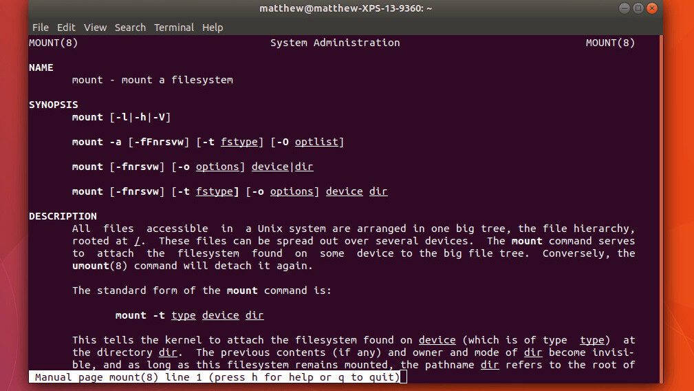 Some Super Trouper hid an Abba joke in the UNIX man tool