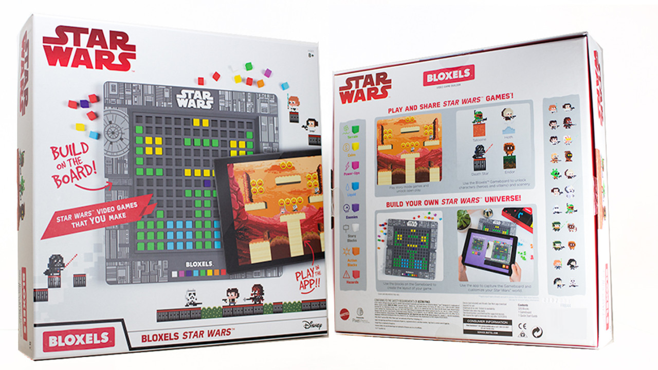 Star Wars Bloxels lets you make video games using tiny plastic blocks