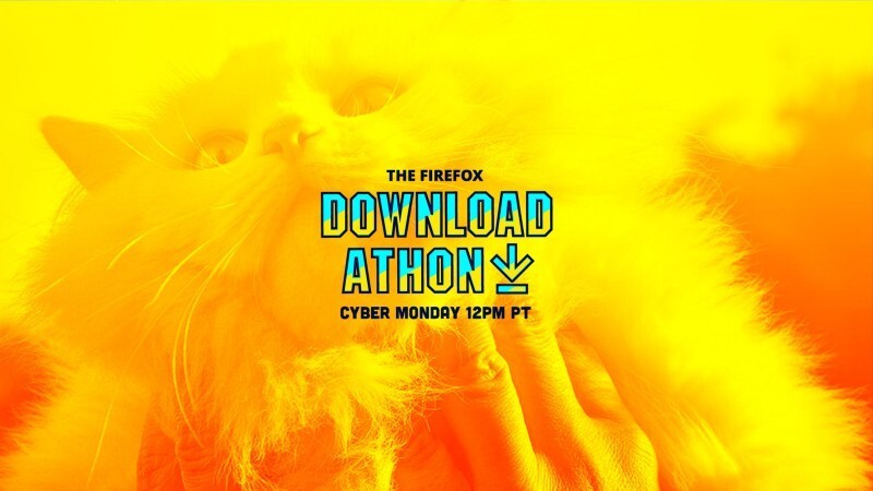 Mozilla offers relief from Cyber Monday with bizarre “Download-A-Thon” livestreaming event