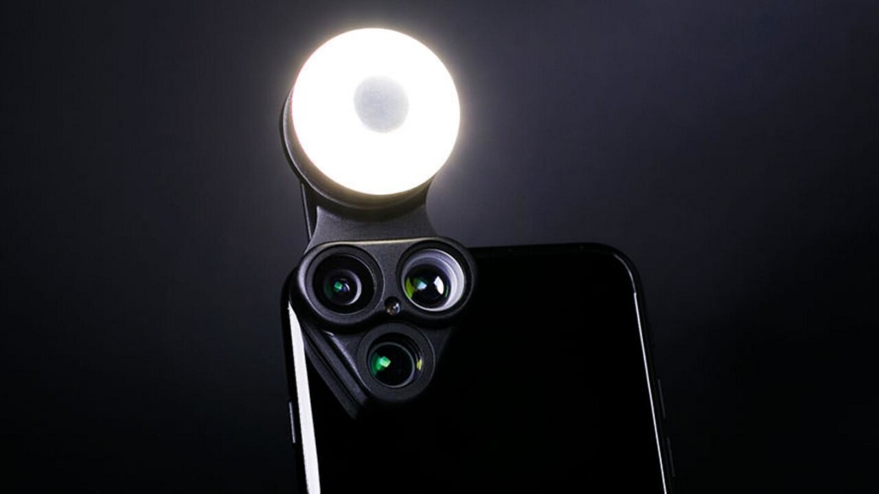 Light, lenses, even an external flash… the RevolCam is the all-in-one smartphone pic improvement plan
