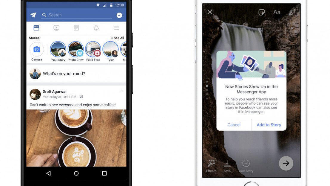 Facebook merges Messenger Day with its core Stories feature