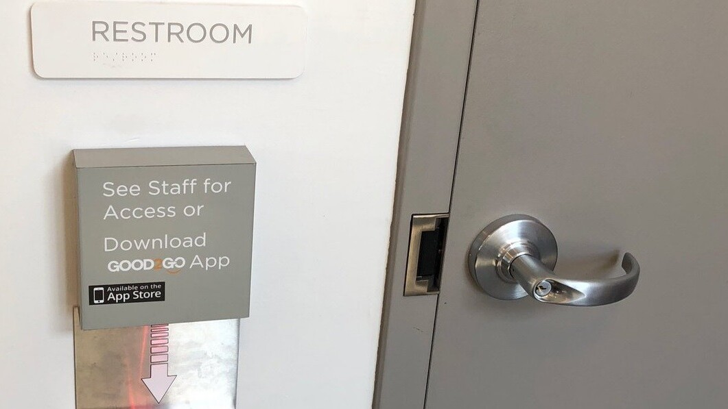 Startup wants you to scan a QR code to go to the bathroom