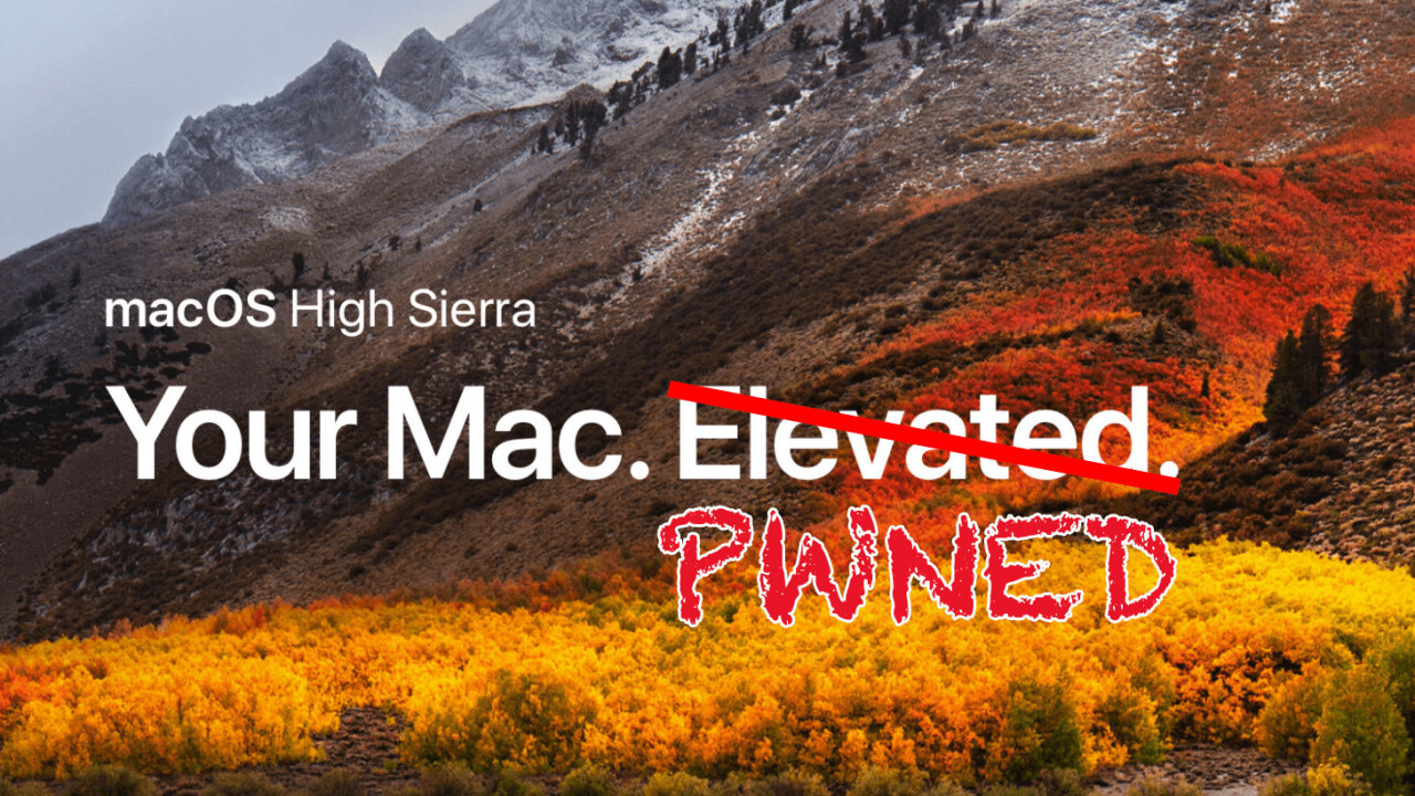 Apple’s fix for the High Sierra bug comes 20 hours too late