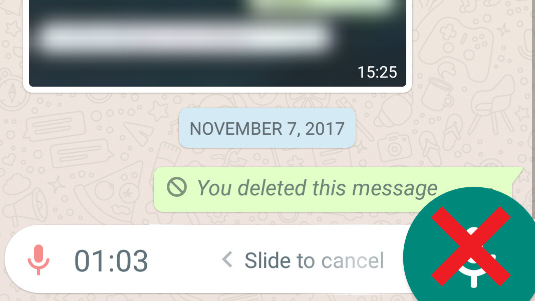 WhatsApp is testing a way to send voice messages without that dumb button