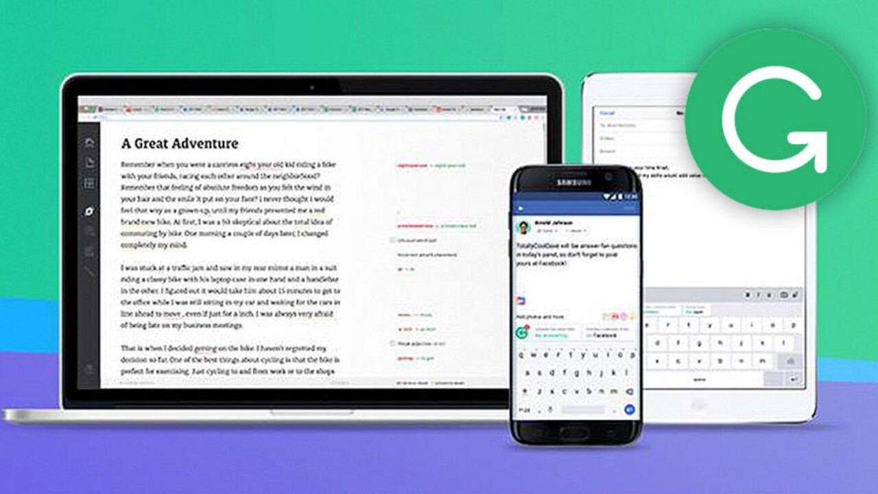 Grammarly polishes your writing across all your apps and emails