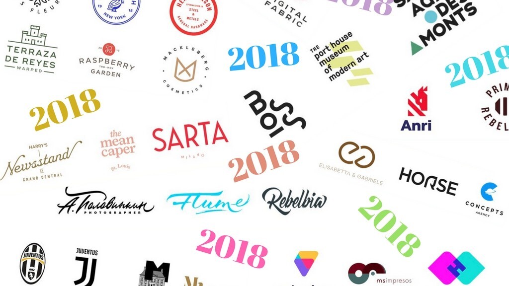 10 logo design trends that will dominate 2018