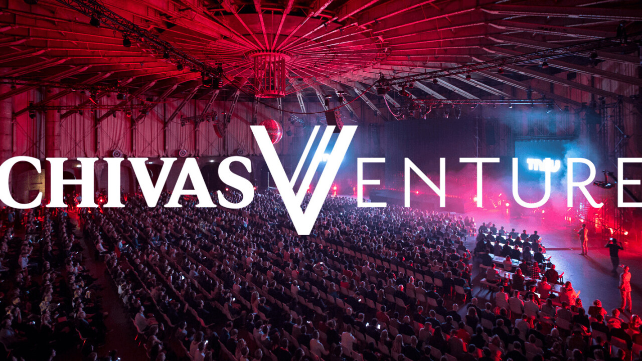 The Chivas Venture will give away $1 million in equity-free funding at TNW Conference