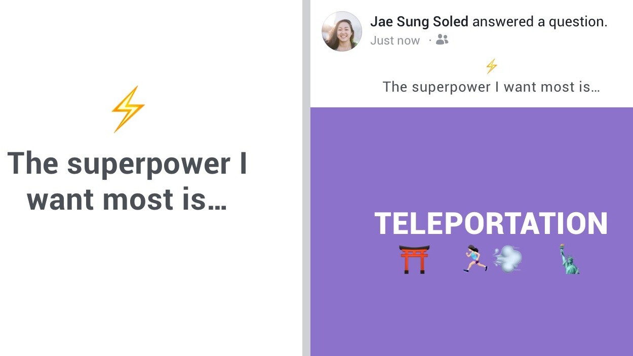Facebook’s Did You Know feature is a one-trick pony