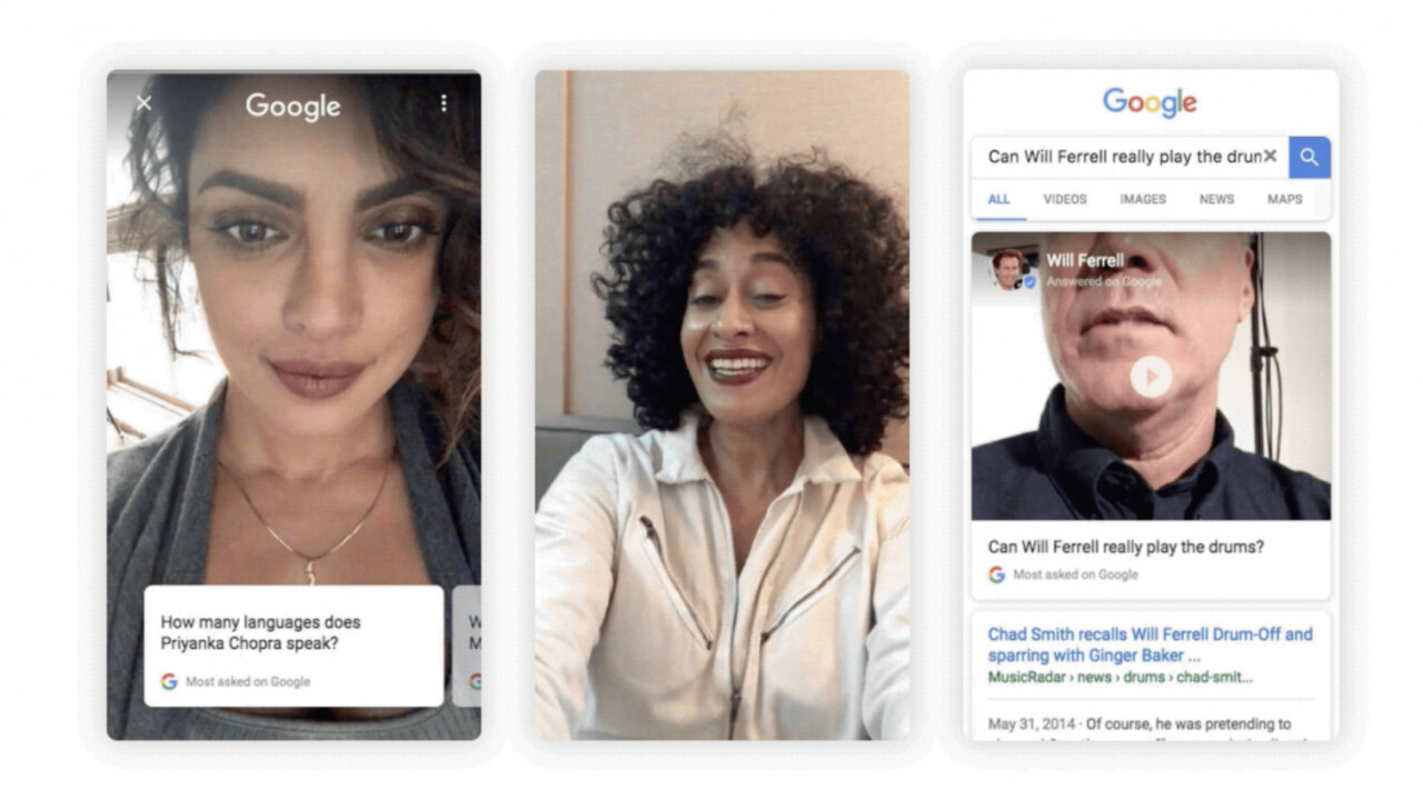 Google’s new Q&A app lets celebs personally answer your most boring queries