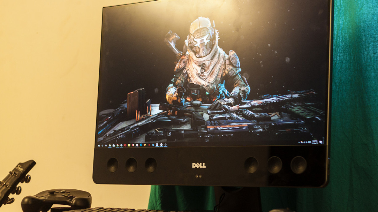Dell’s Precision 5720 all-in-one is more about fun and games than serious work