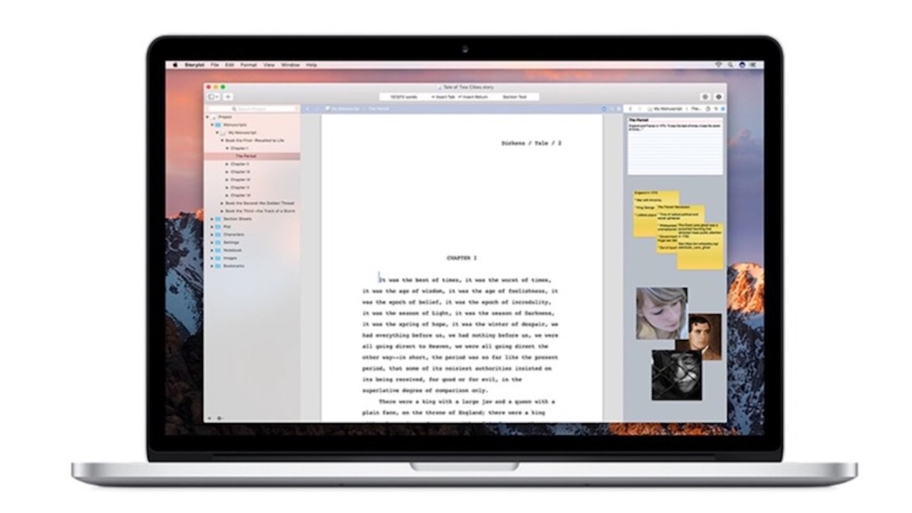 Let Storyist for Mac help whip your writing into shape for less than $20
