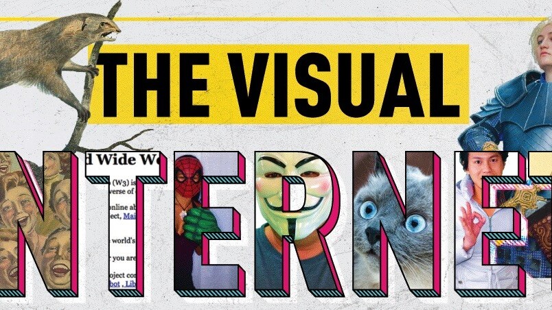 This infographic reveals the past, present, and future of online visuals