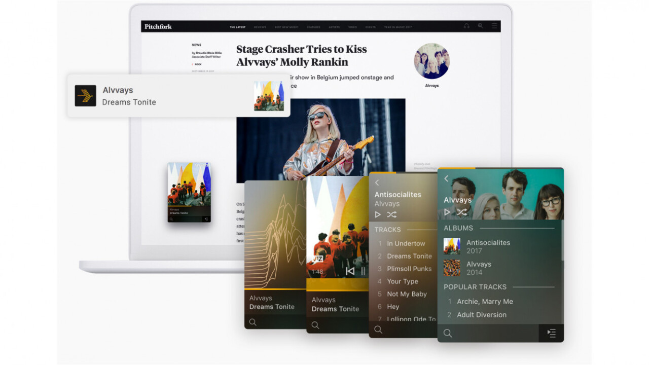 Plex’ new Winamp-inspired music player for your desktop is pretty, but needs work