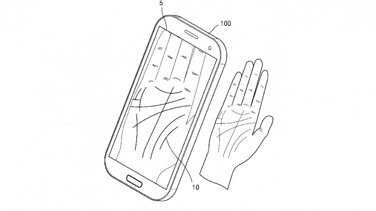 Samsung wants to hide your phone password in the palm of your hand