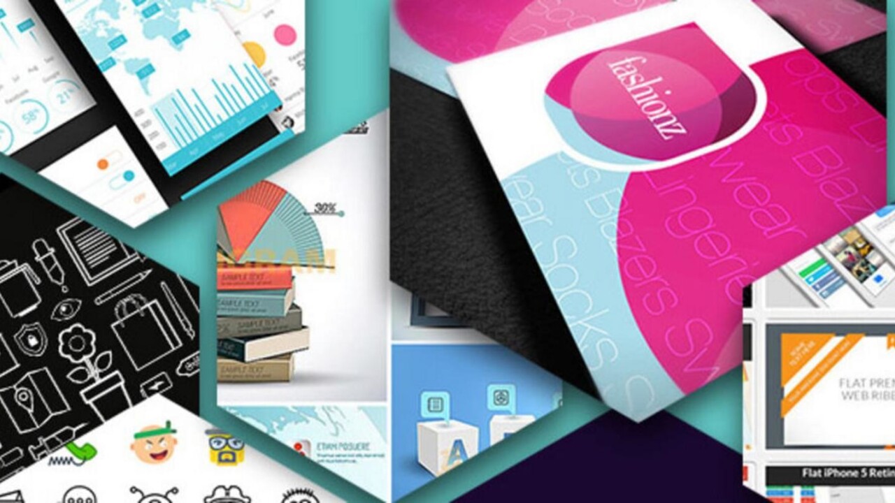Get over $4,600 of awesome design elements — for any price you want to pay