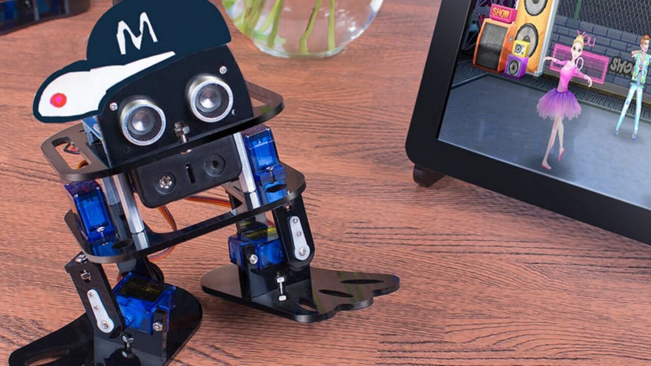 Build and program a robot that walks, dances and opens the world of robotics — for under $50